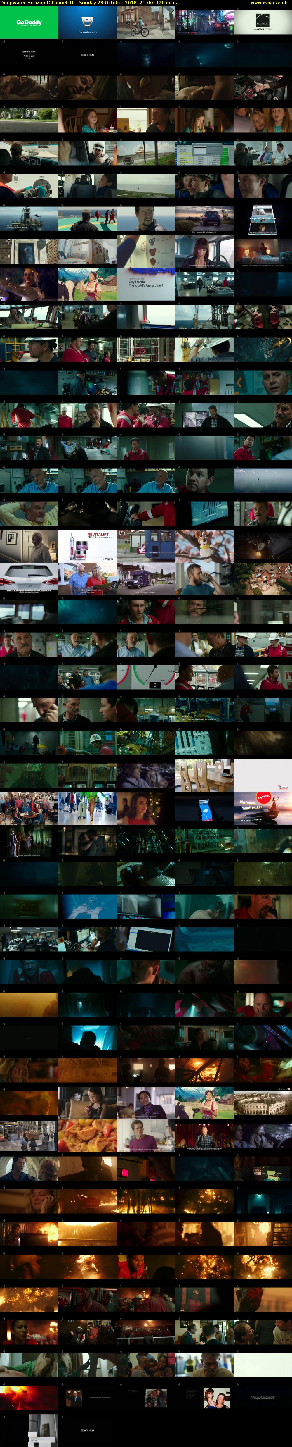 Deepwater Horizon (Channel 4) Sunday 28 October 2018 21:00 - 23:00