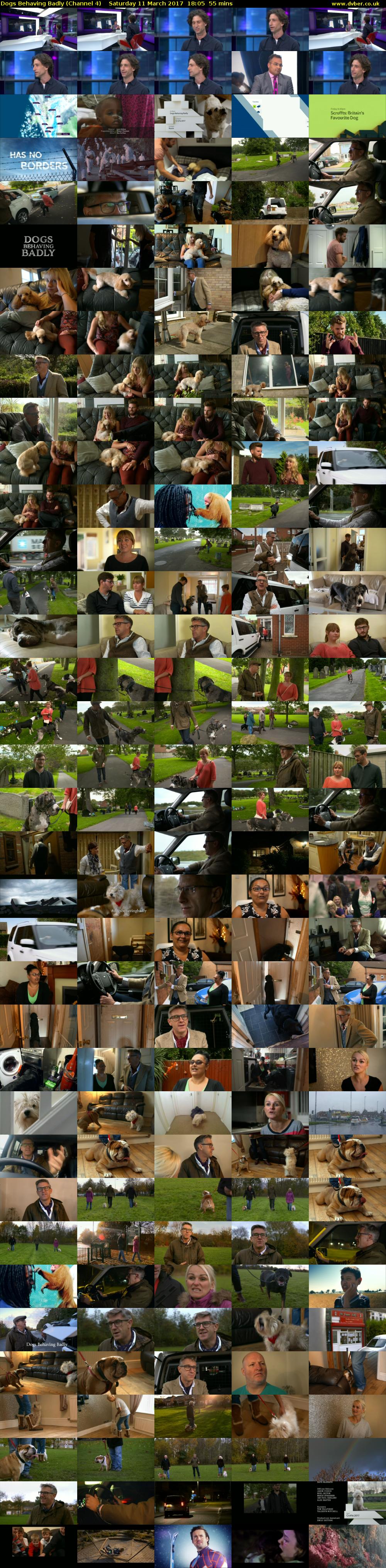 Dogs Behaving Badly (Channel 4) Saturday 11 March 2017 18:05 - 19:00