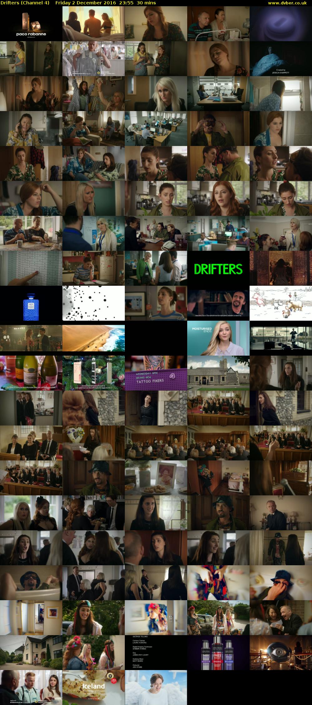 Drifters (Channel 4) Friday 2 December 2016 23:55 - 00:25