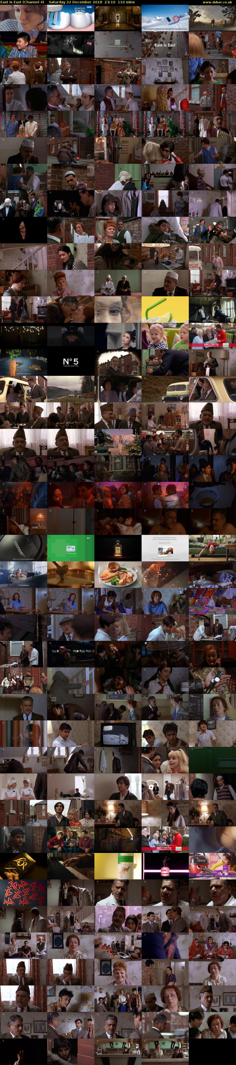 East Is East (Channel 4) Saturday 22 December 2018 23:10 - 01:00