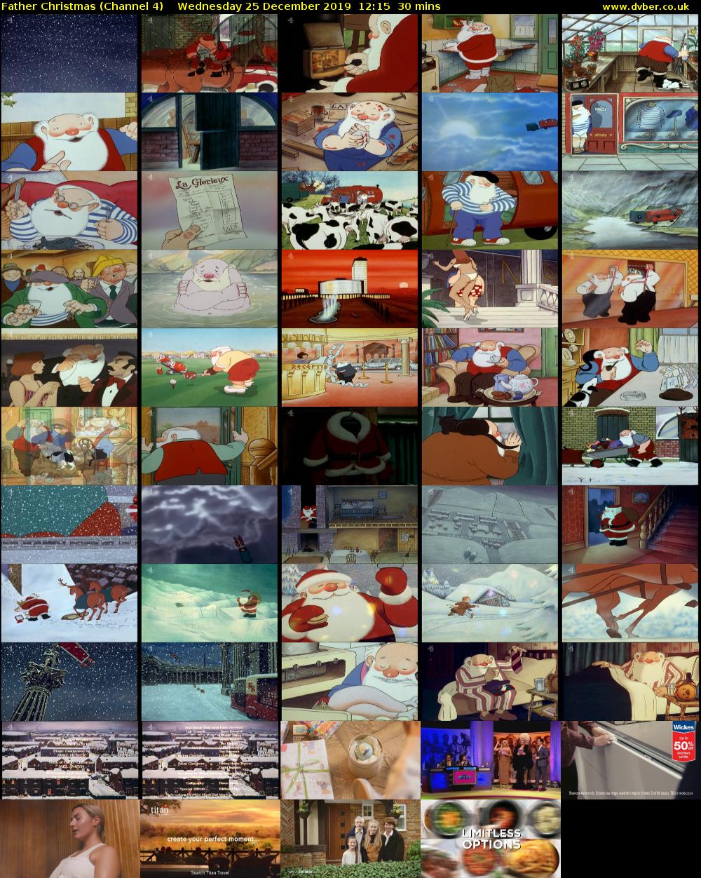 Father Christmas (Channel 4) Wednesday 25 December 2019 12:15 - 12:45