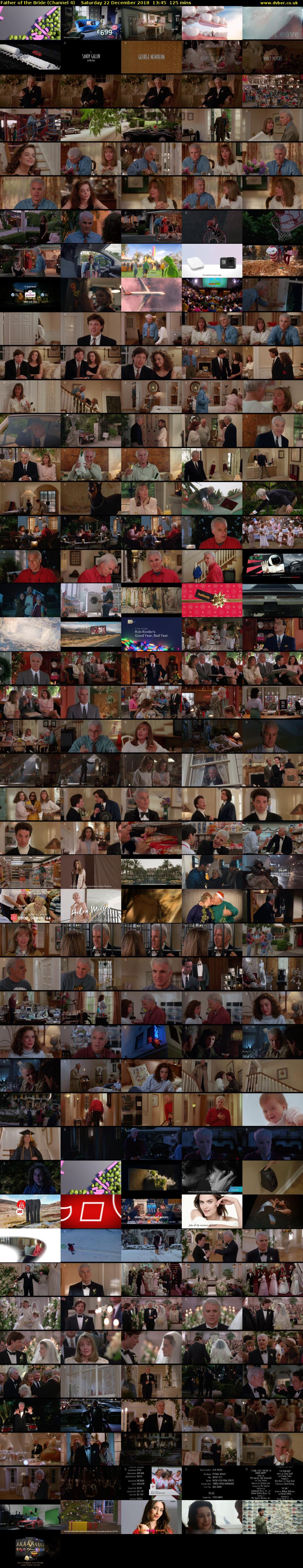 Father of the Bride (Channel 4) Saturday 22 December 2018 13:45 - 15:50