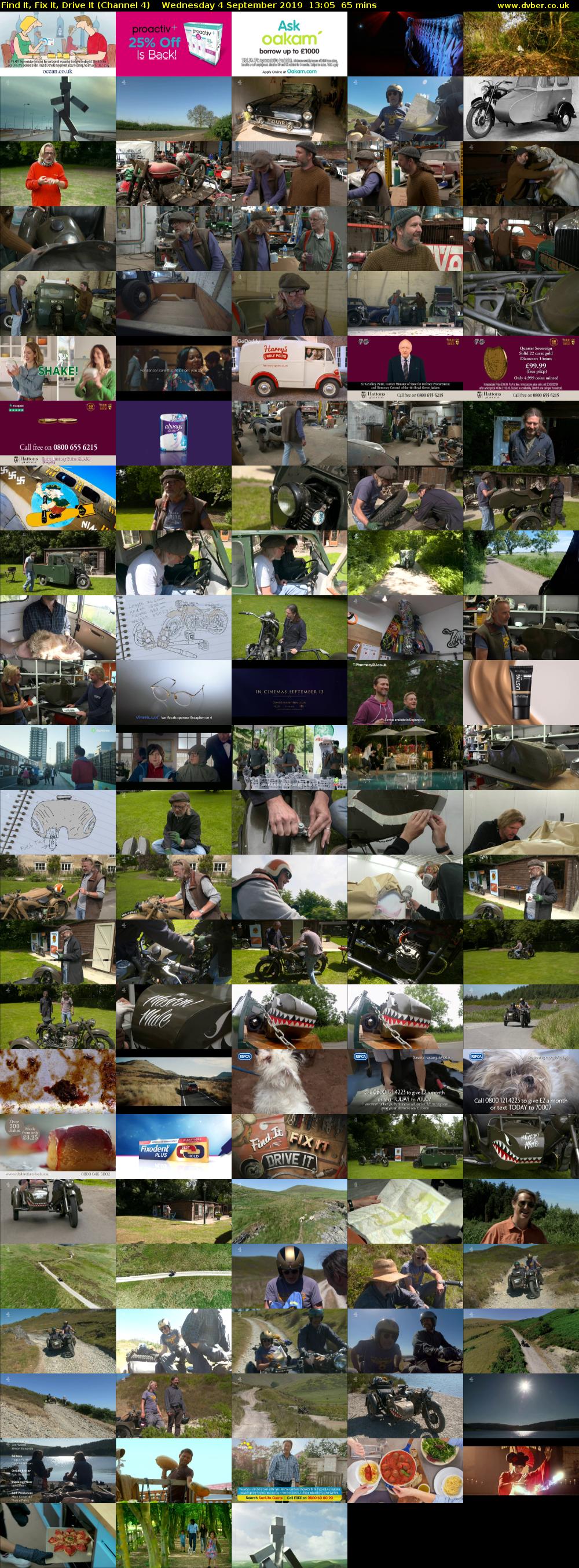 Find It, Fix It, Drive It (Channel 4) Wednesday 4 September 2019 13:05 - 14:10