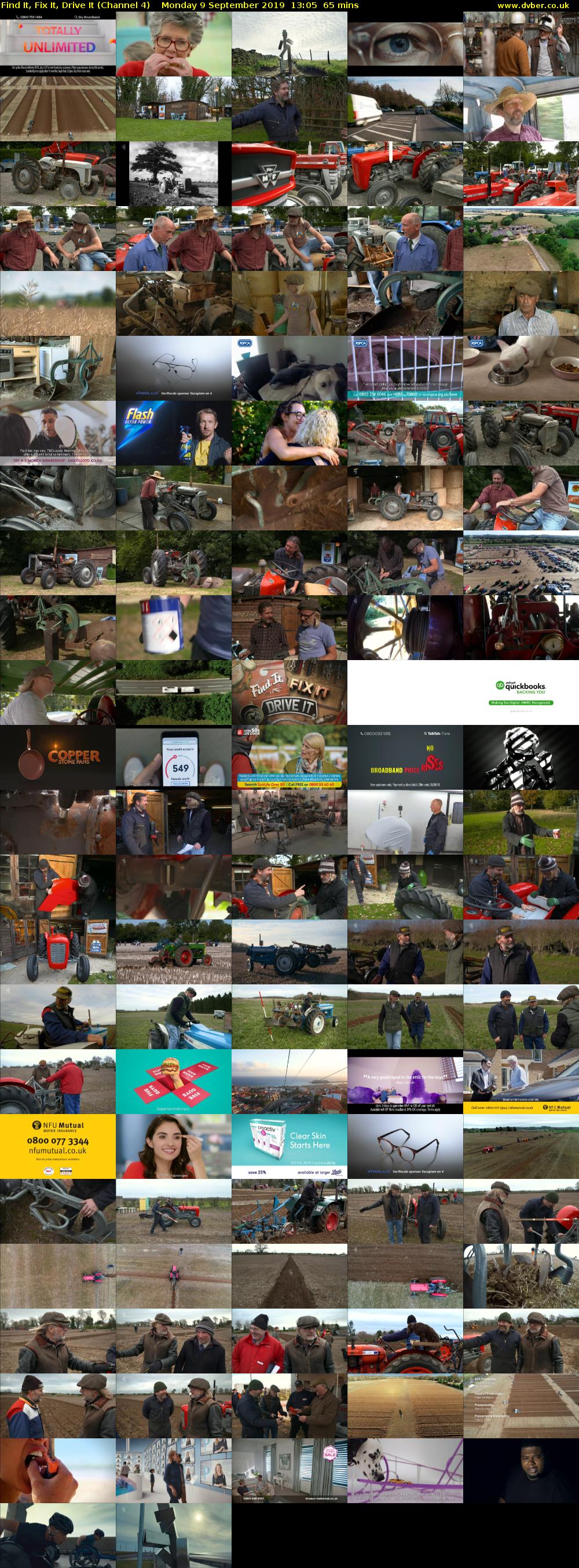 Find It, Fix It, Drive It (Channel 4) Monday 9 September 2019 13:05 - 14:10