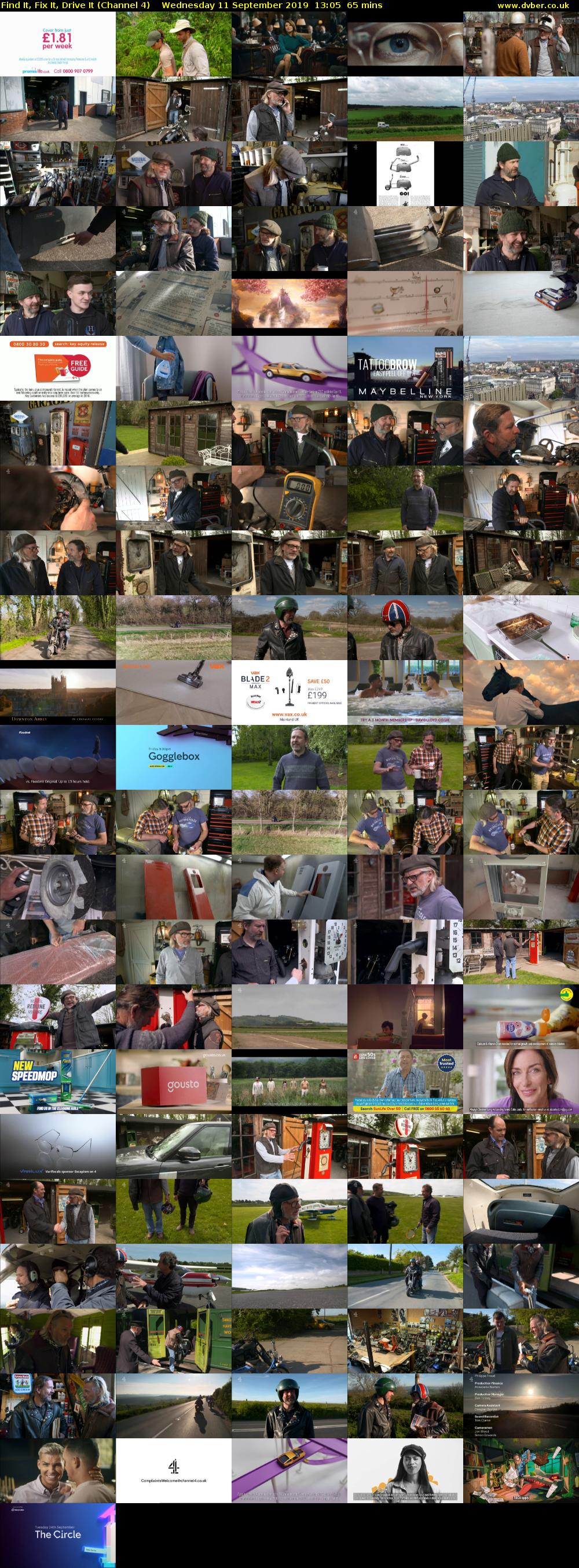 Find It, Fix It, Drive It (Channel 4) Wednesday 11 September 2019 13:05 - 14:10