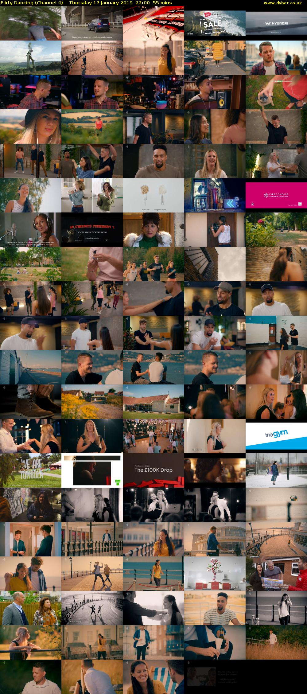 Flirty Dancing (Channel 4) Thursday 17 January 2019 22:00 - 22:55