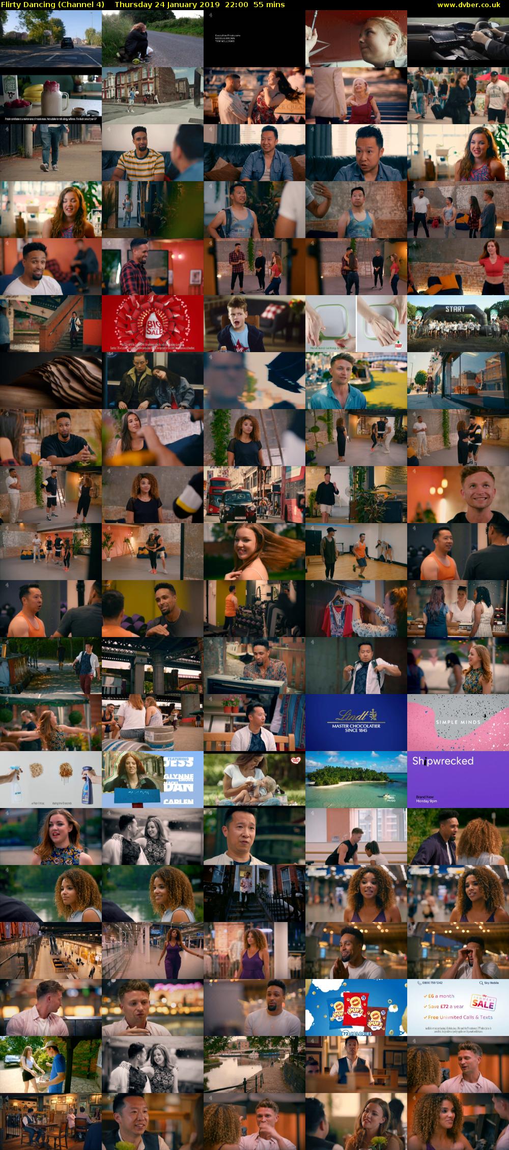 Flirty Dancing (Channel 4) Thursday 24 January 2019 22:00 - 22:55