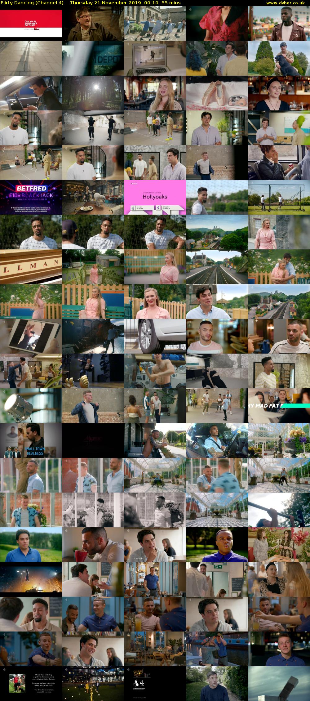 Flirty Dancing (Channel 4) Thursday 21 November 2019 00:10 - 01:05