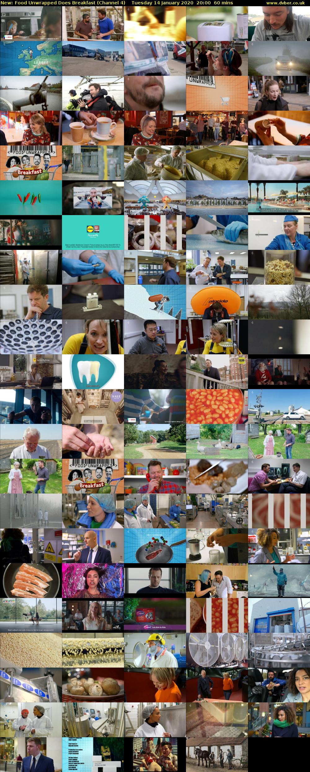 Food Unwrapped Does Breakfast (Channel 4) Tuesday 14 January 2020 20:00 - 21:00