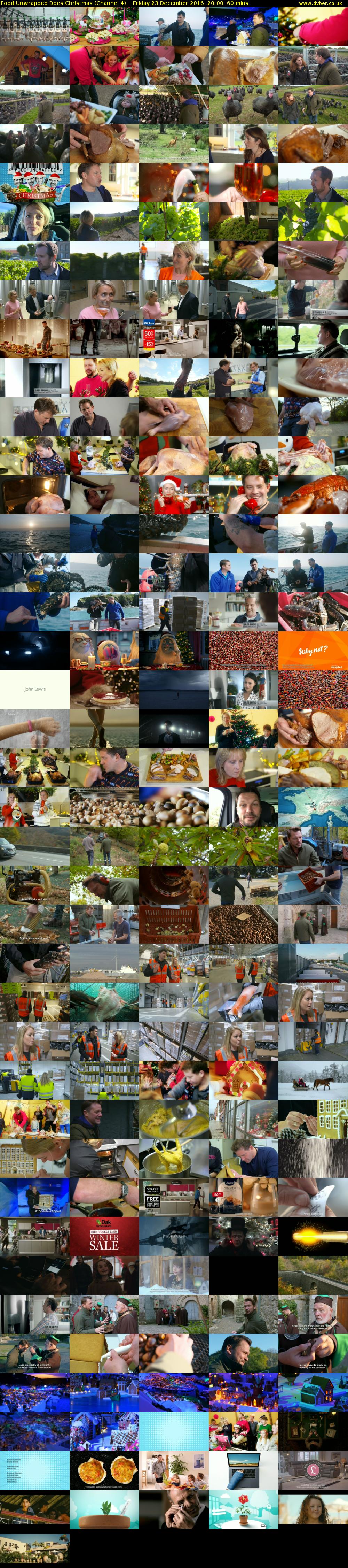 Food Unwrapped Does Christmas (Channel 4) Friday 23 December 2016 20:00 - 21:00
