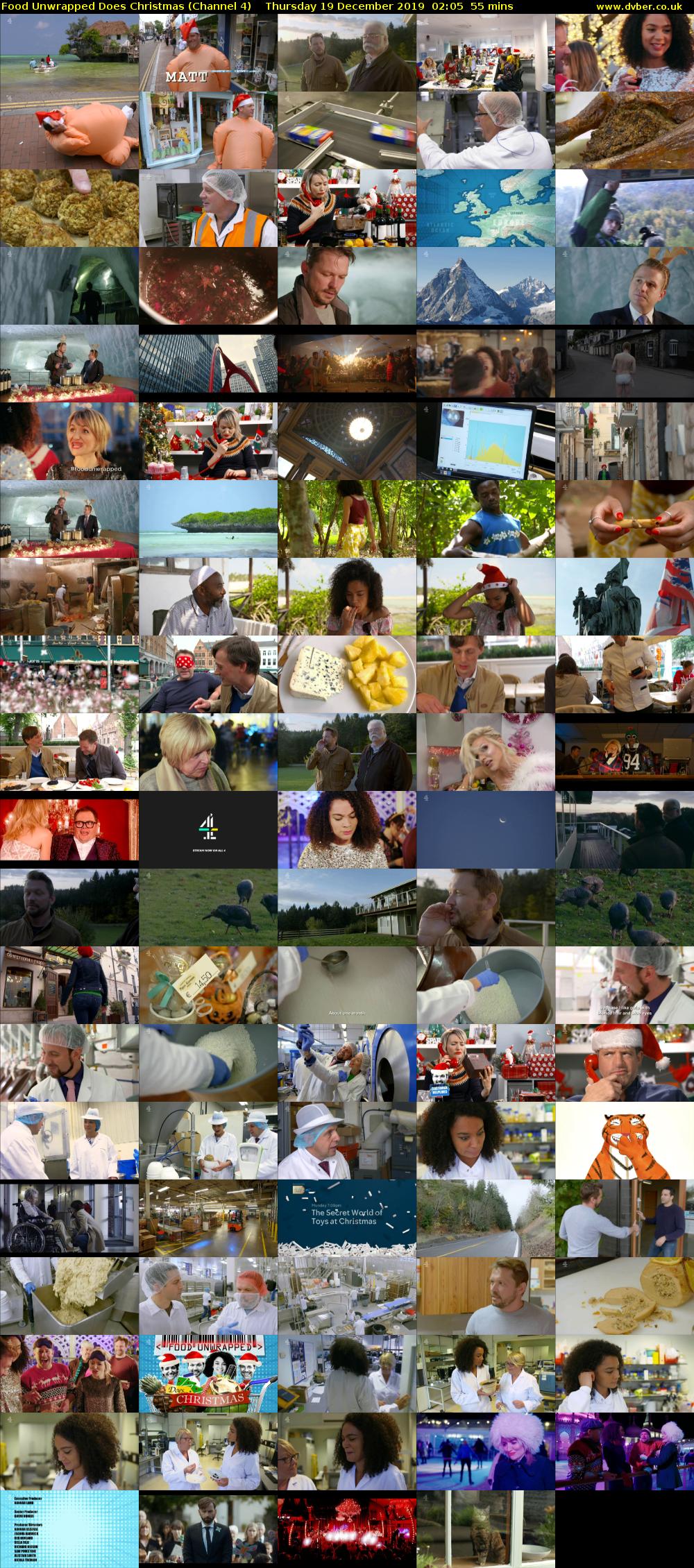 Food Unwrapped Does Christmas (Channel 4) Thursday 19 December 2019 02:05 - 03:00