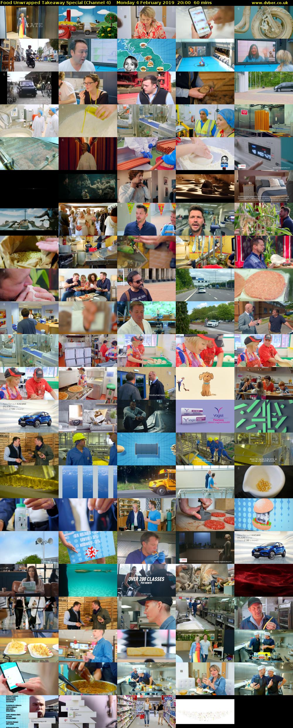 Food Unwrapped Takeaway Special (Channel 4) Monday 4 February 2019 20:00 - 21:00