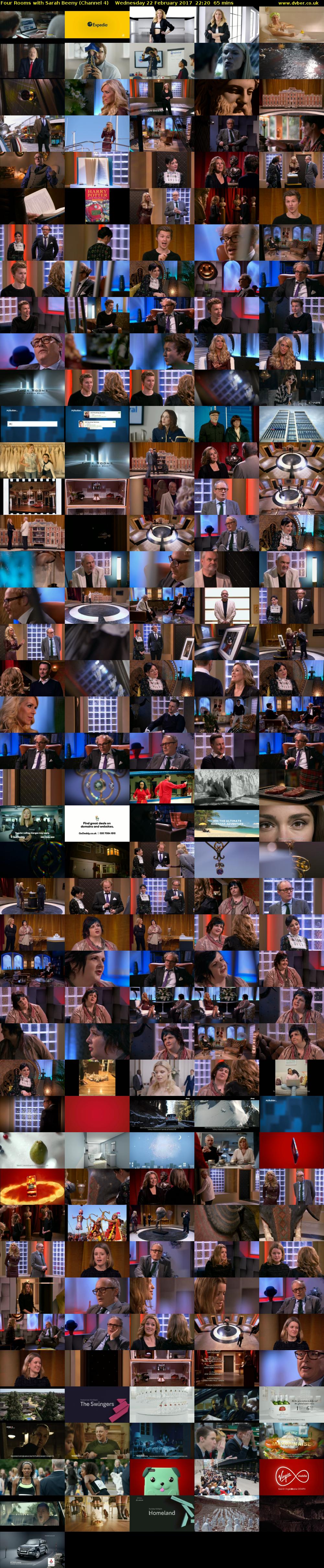 Four Rooms with Sarah Beeny (Channel 4) Wednesday 22 February 2017 22:20 - 23:25