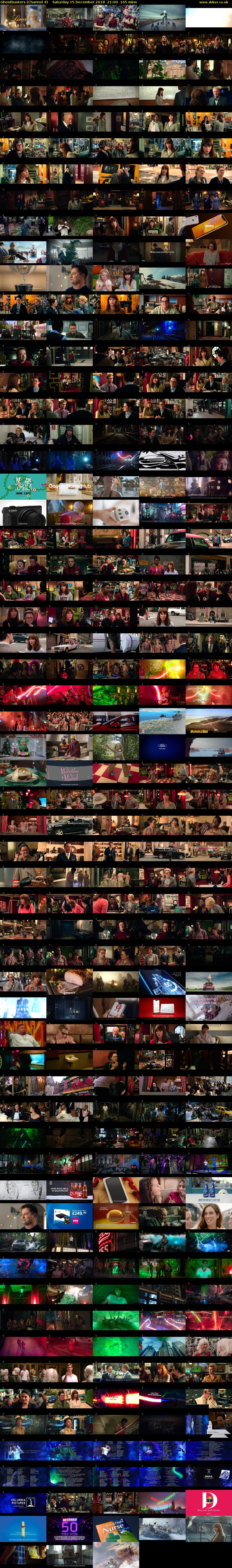 Ghostbusters (Channel 4) Saturday 15 December 2018 21:00 - 23:45