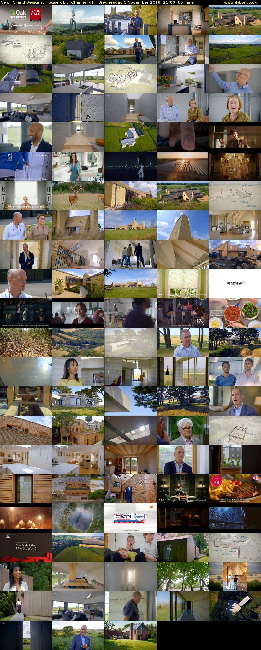 Grand Designs: House of... (Channel 4) Wednesday 6 November 2019 21:00 - 22:00