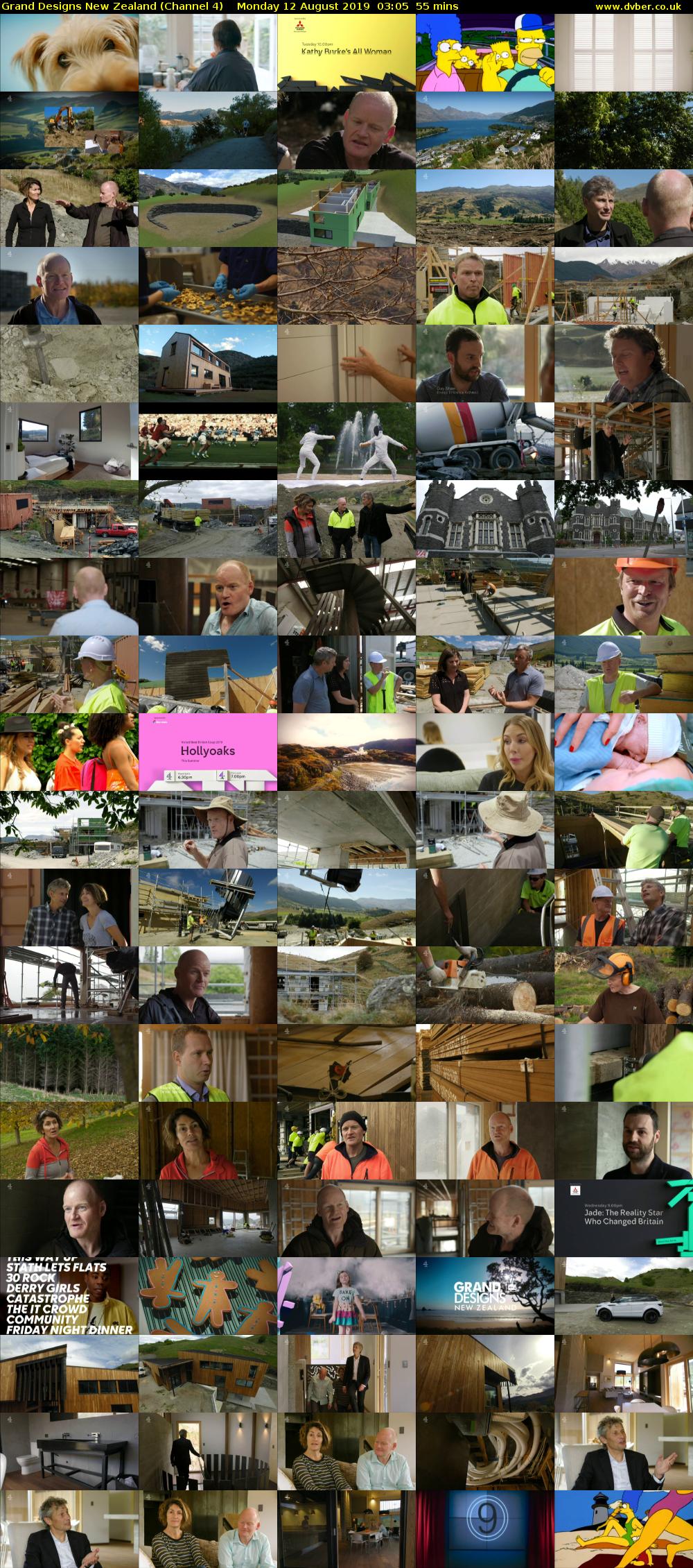 Grand Designs New Zealand (Channel 4) Monday 12 August 2019 03:05 - 04:00