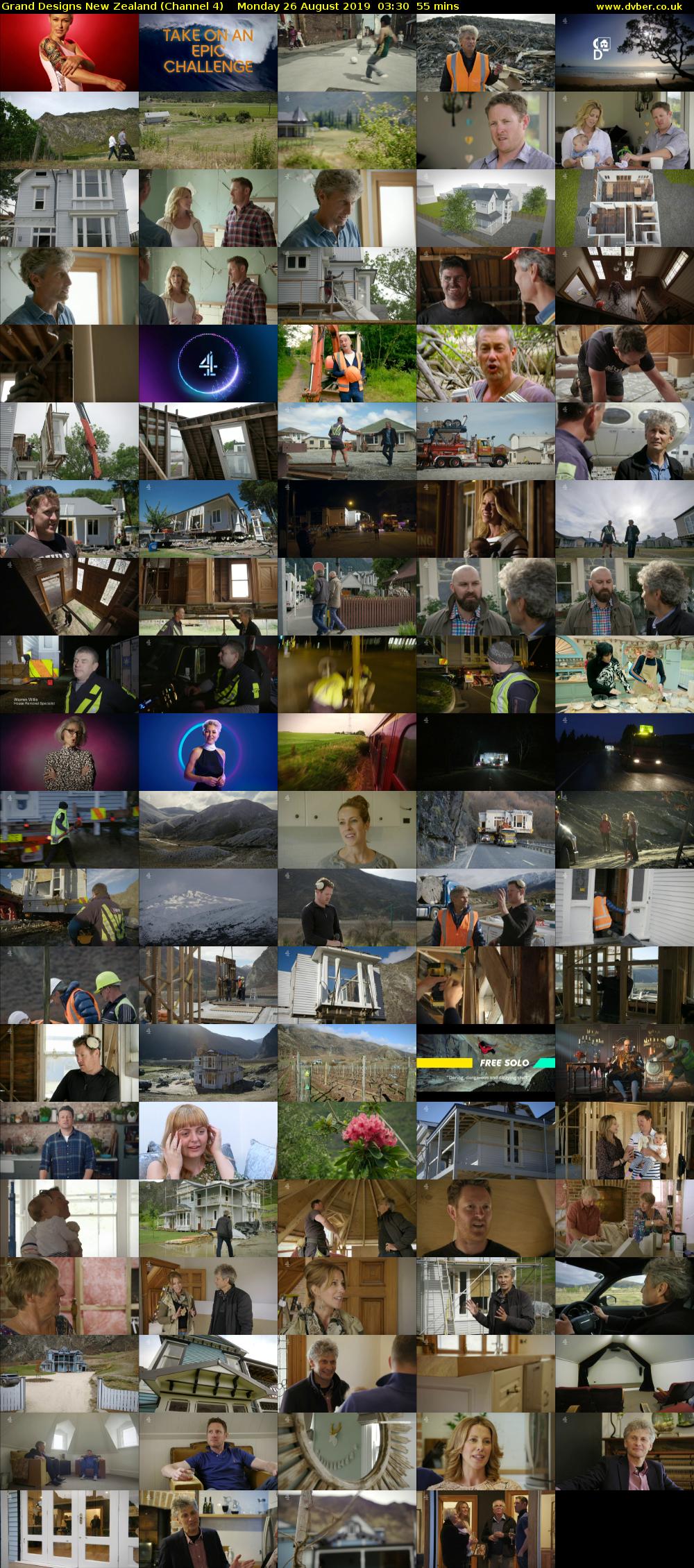 Grand Designs New Zealand (Channel 4) Monday 26 August 2019 03:30 - 04:25