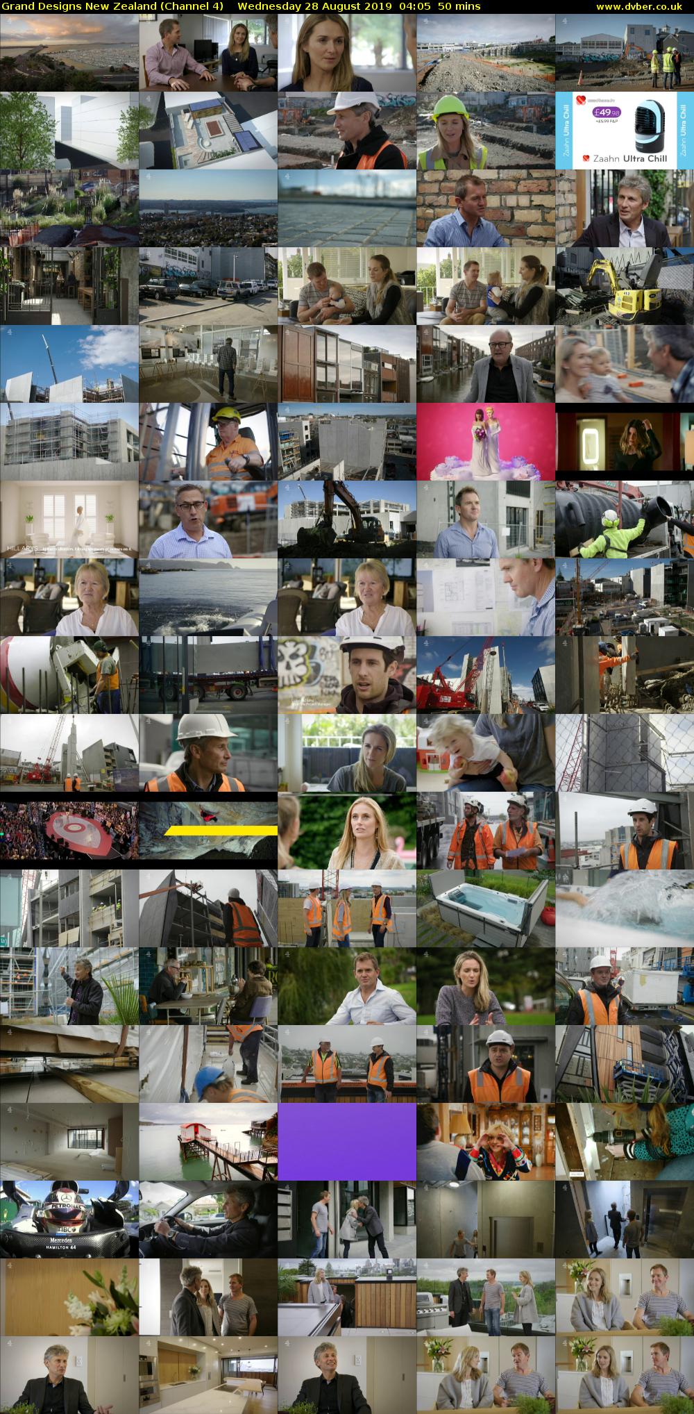 Grand Designs New Zealand (Channel 4) Wednesday 28 August 2019 04:05 - 04:55