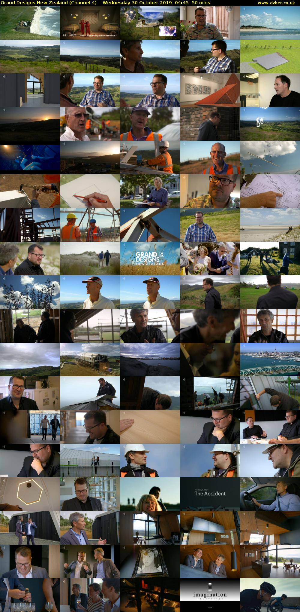 Grand Designs New Zealand (Channel 4) Wednesday 30 October 2019 04:45 - 05:35