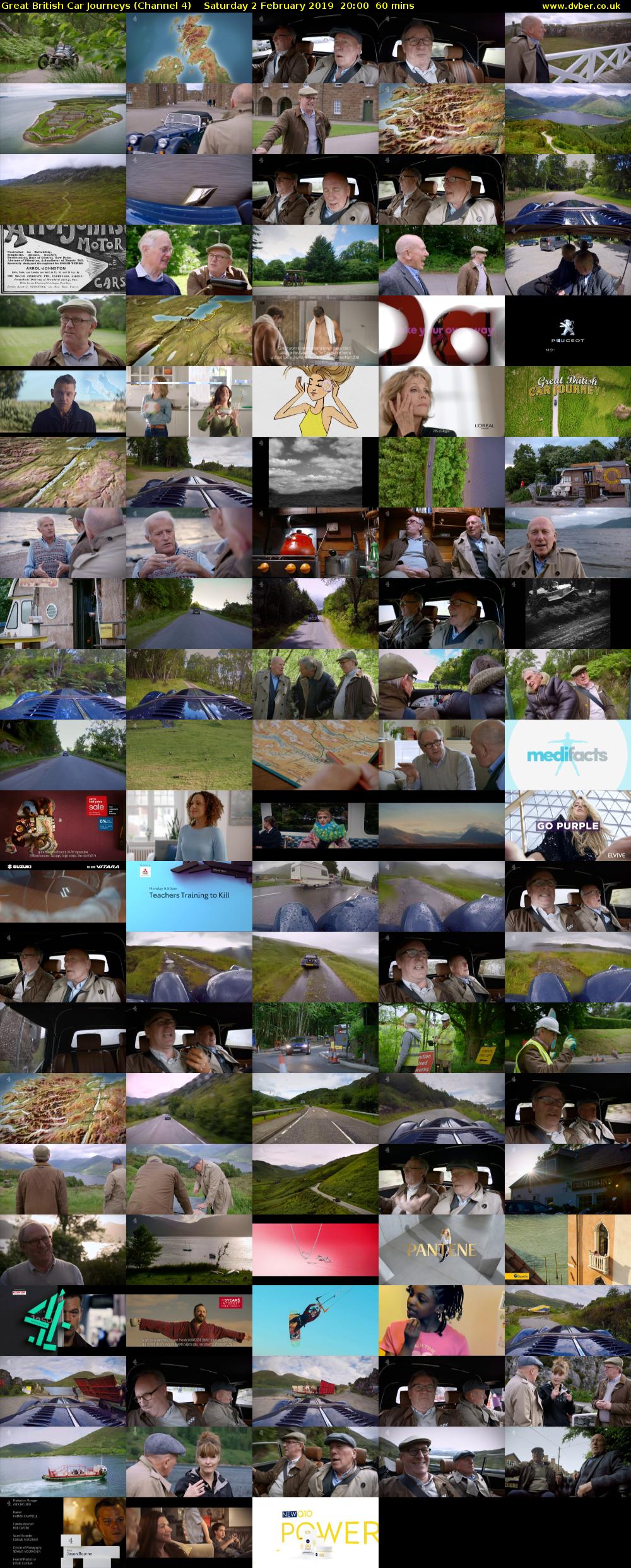 Great British Car Journeys (Channel 4) Saturday 2 February 2019 20:00 - 21:00