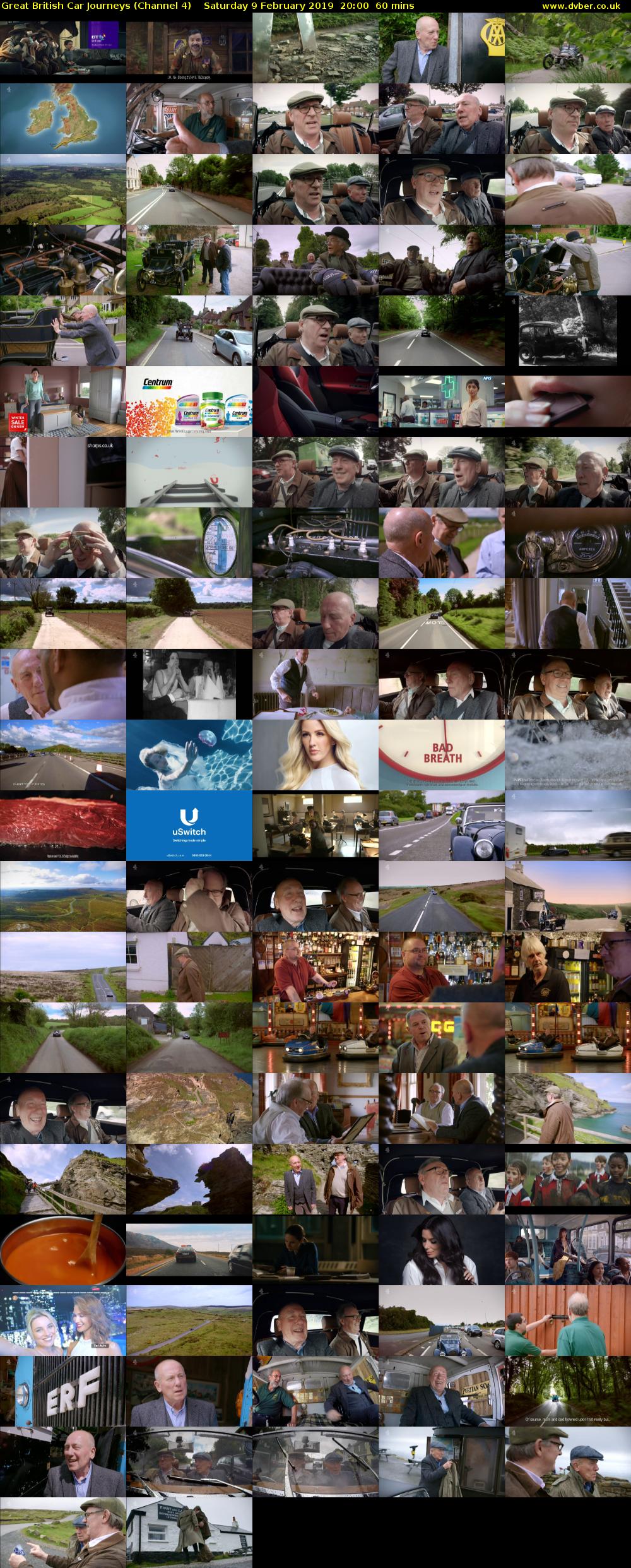 Great British Car Journeys (Channel 4) Saturday 9 February 2019 20:00 - 21:00