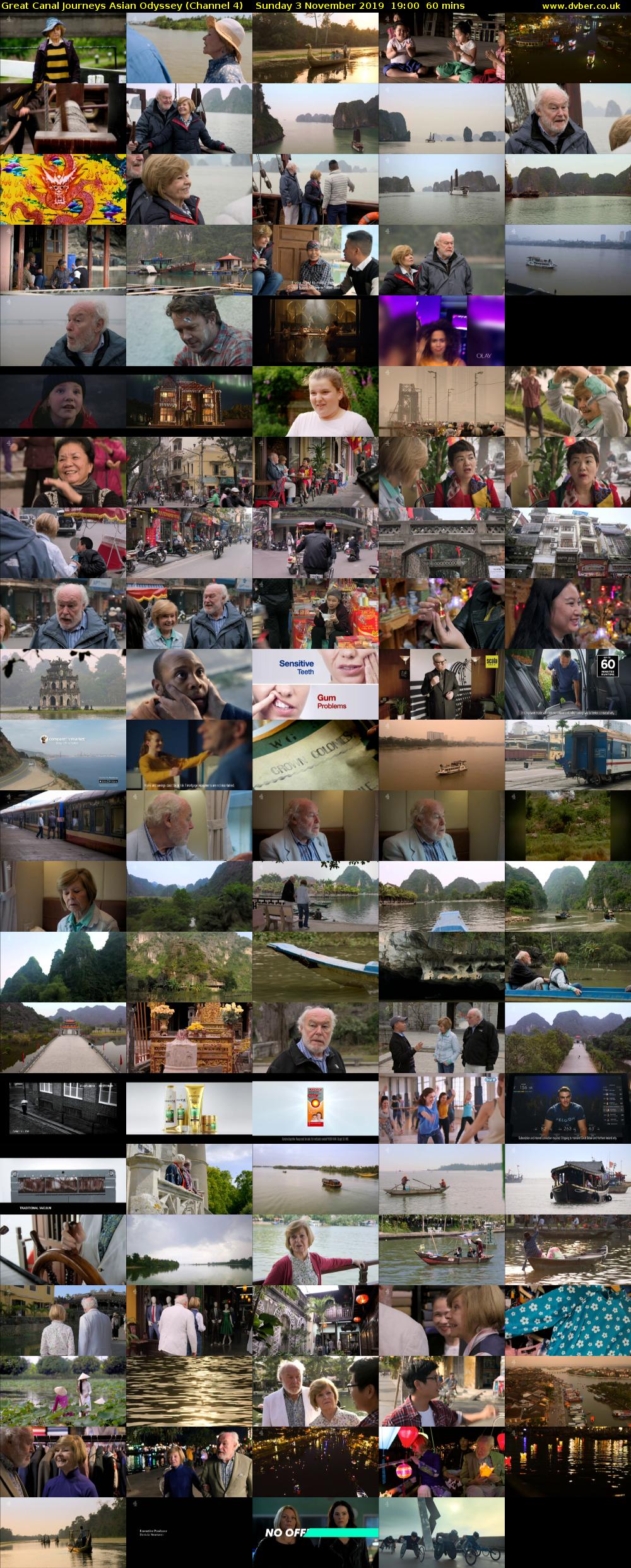 Great Canal Journeys Asian Odyssey (Channel 4) Sunday 3 November 2019 19:00 - 20:00