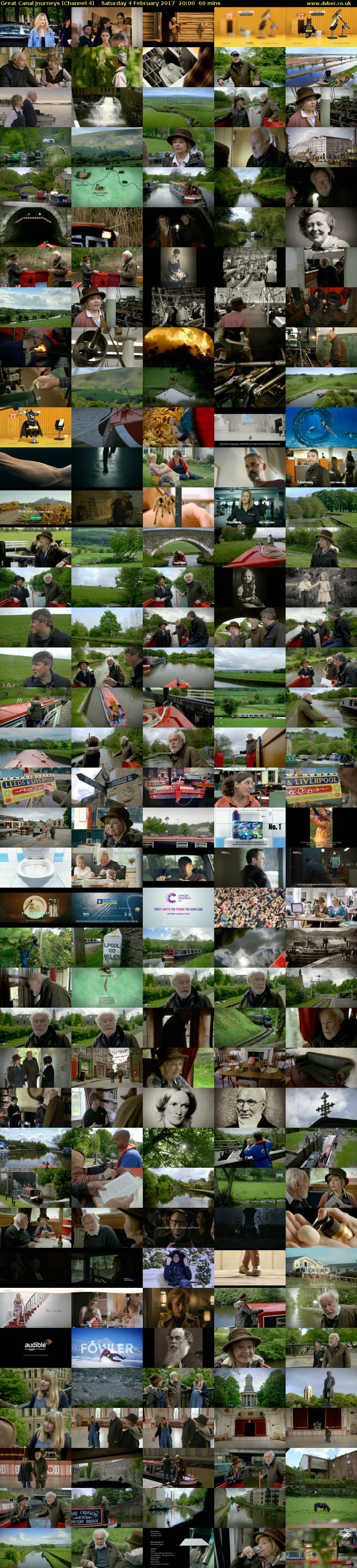 Great Canal Journeys (Channel 4) Saturday 4 February 2017 20:00 - 21:00