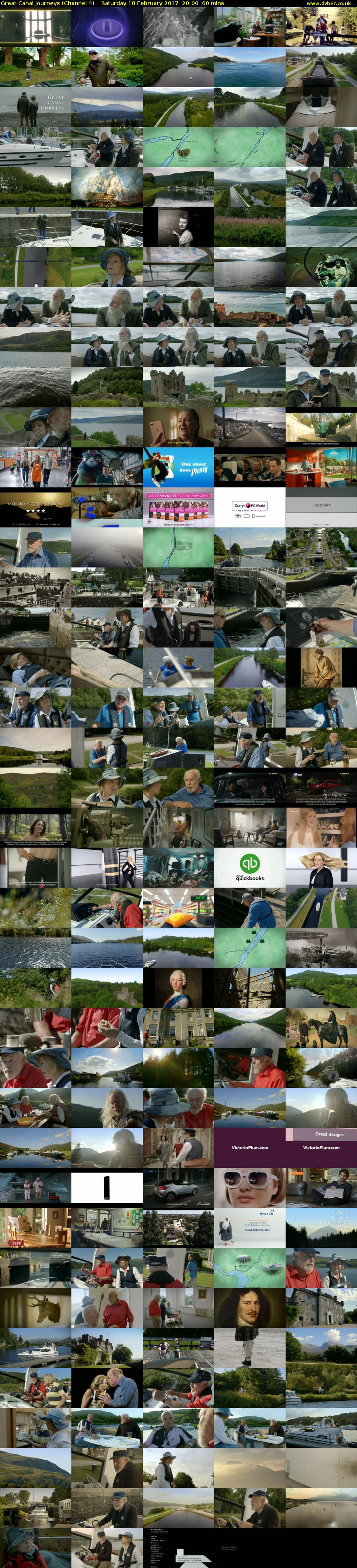 Great Canal Journeys (Channel 4) Saturday 18 February 2017 20:00 - 21:00