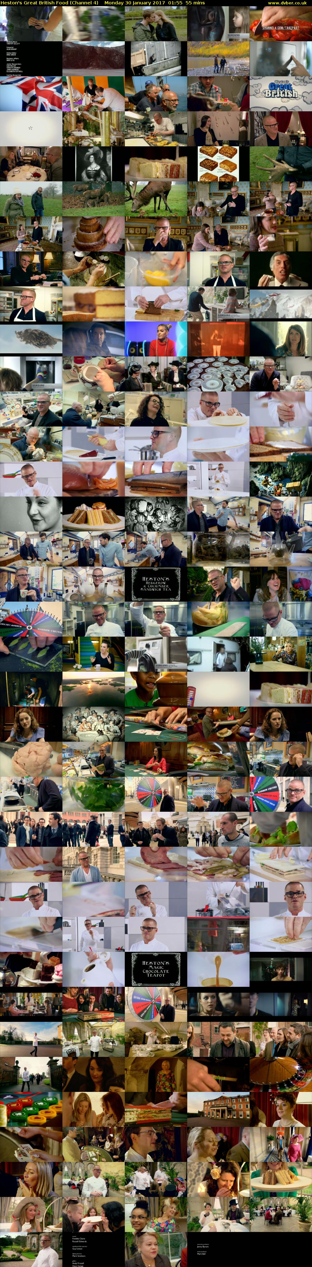 Heston's Great British Food (Channel 4) Monday 30 January 2017 01:55 - 02:50