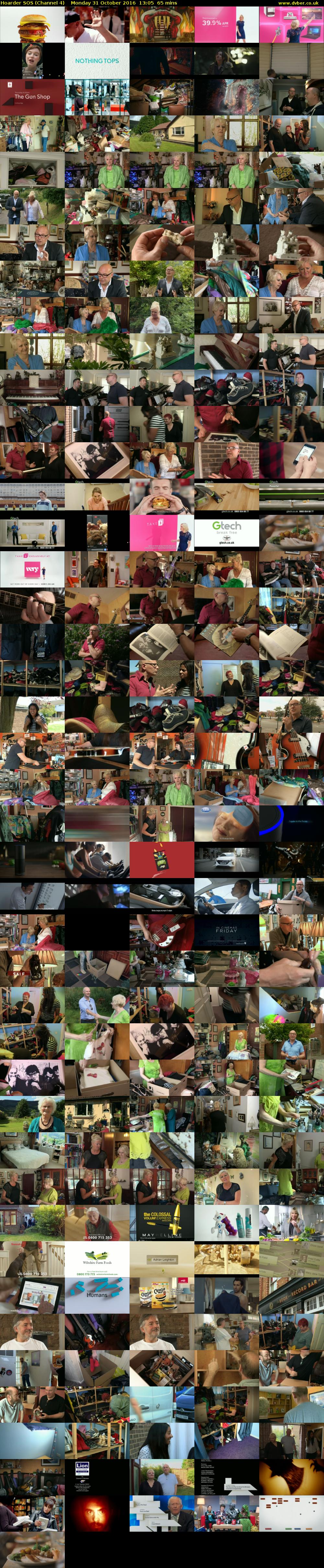 Hoarder SOS (Channel 4) Monday 31 October 2016 13:05 - 14:10