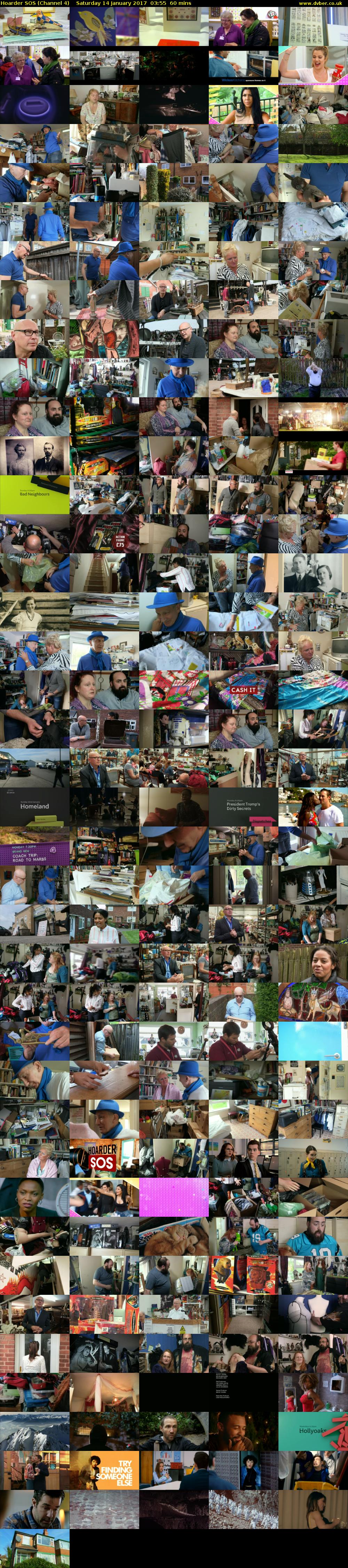 Hoarder SOS (Channel 4) Saturday 14 January 2017 03:55 - 04:55