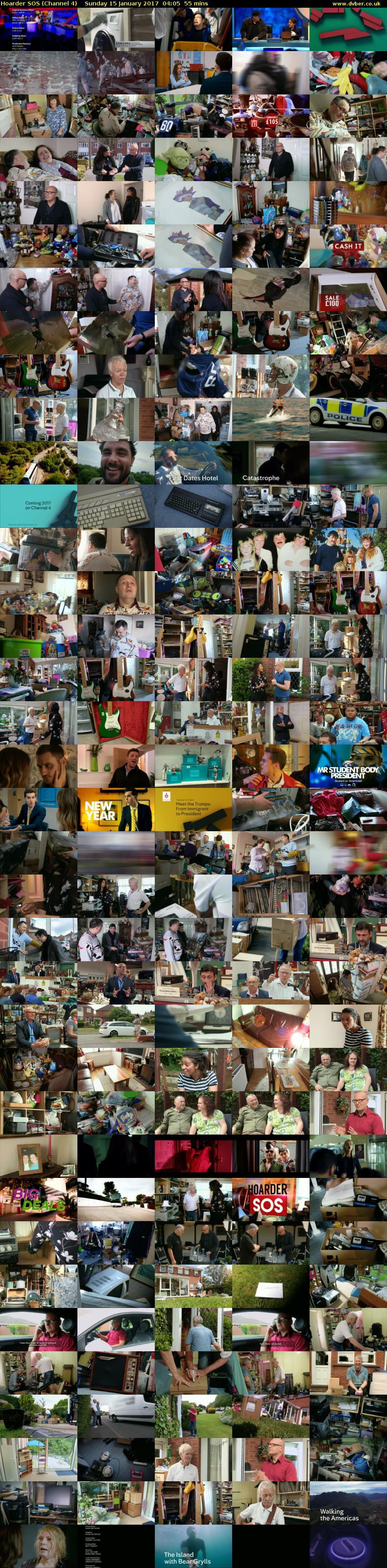 Hoarder SOS (Channel 4) Sunday 15 January 2017 04:05 - 05:00