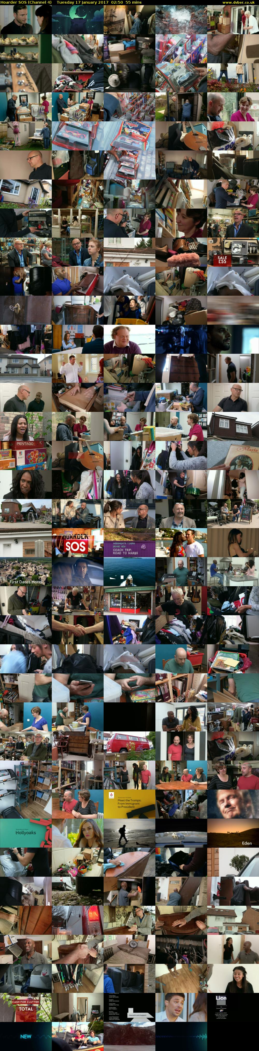 Hoarder SOS (Channel 4) Tuesday 17 January 2017 02:50 - 03:45