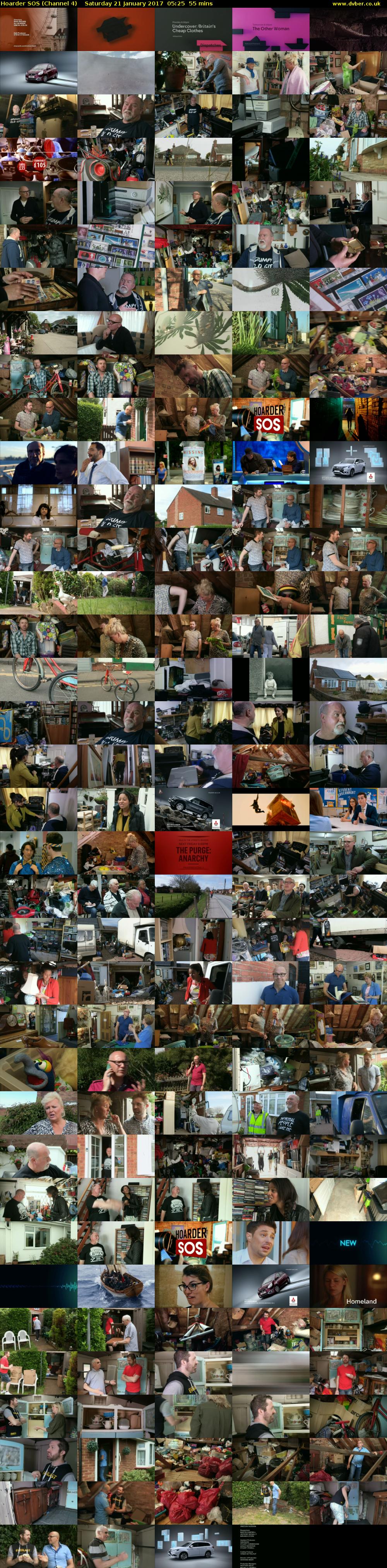 Hoarder SOS (Channel 4) Saturday 21 January 2017 05:25 - 06:20