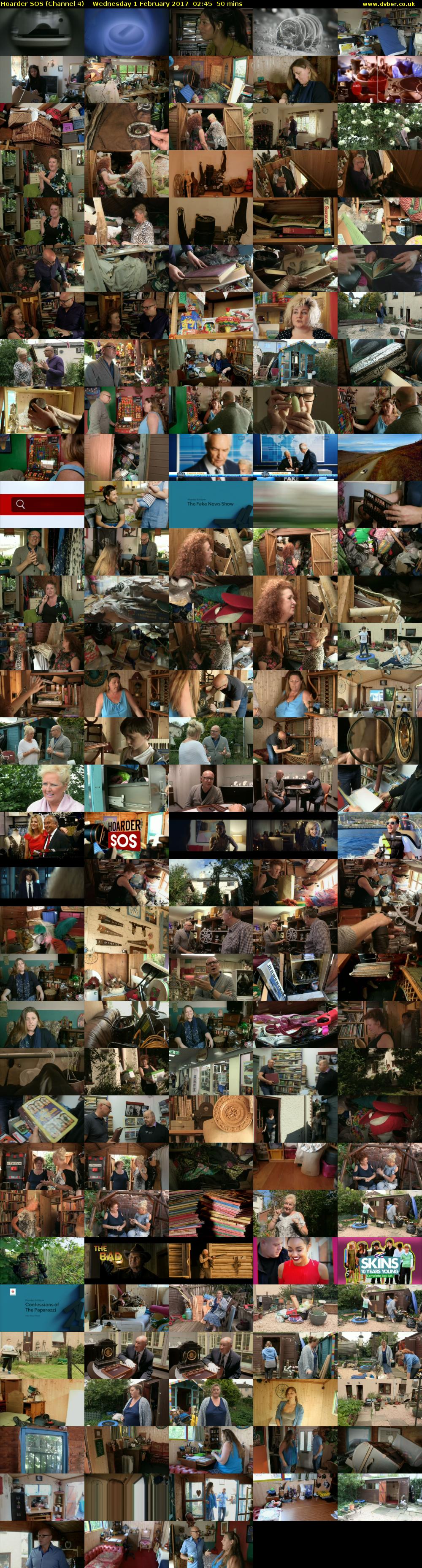 Hoarder SOS (Channel 4) Wednesday 1 February 2017 02:45 - 03:35