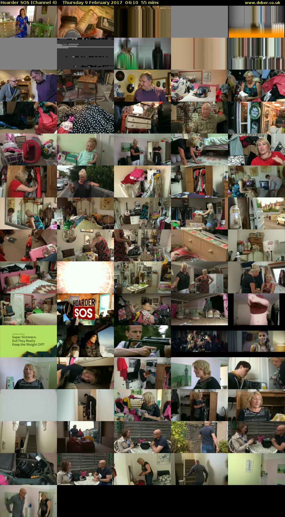 Hoarder SOS (Channel 4) Thursday 9 February 2017 04:10 - 05:05