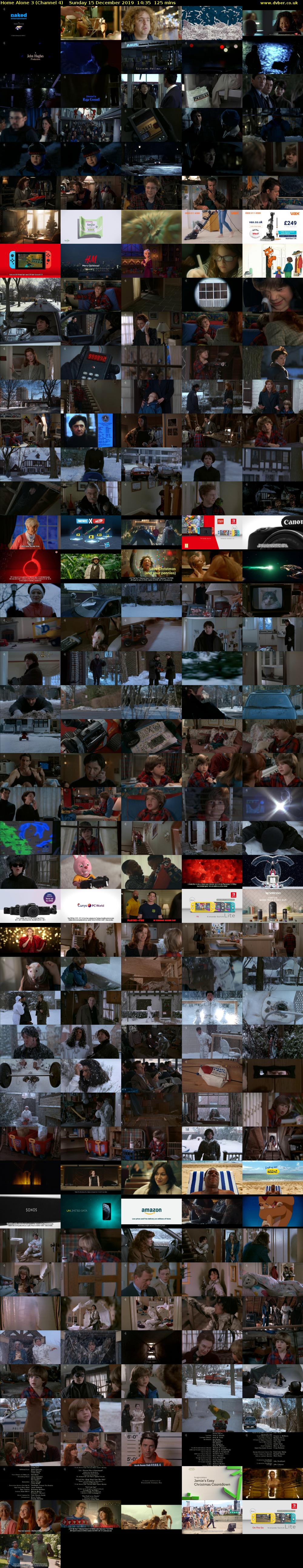 Home Alone 3 (Channel 4) Sunday 15 December 2019 14:35 - 16:40