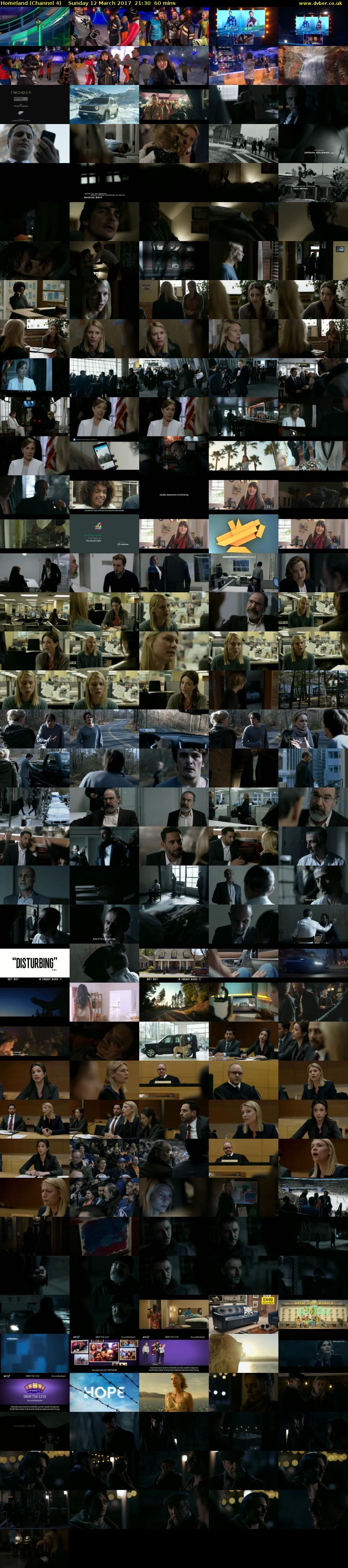 Homeland (Channel 4) Sunday 12 March 2017 21:30 - 22:30