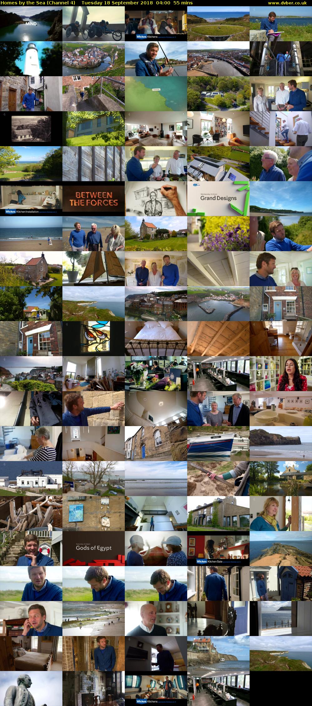 Homes by the Sea (Channel 4) Tuesday 18 September 2018 04:00 - 04:55