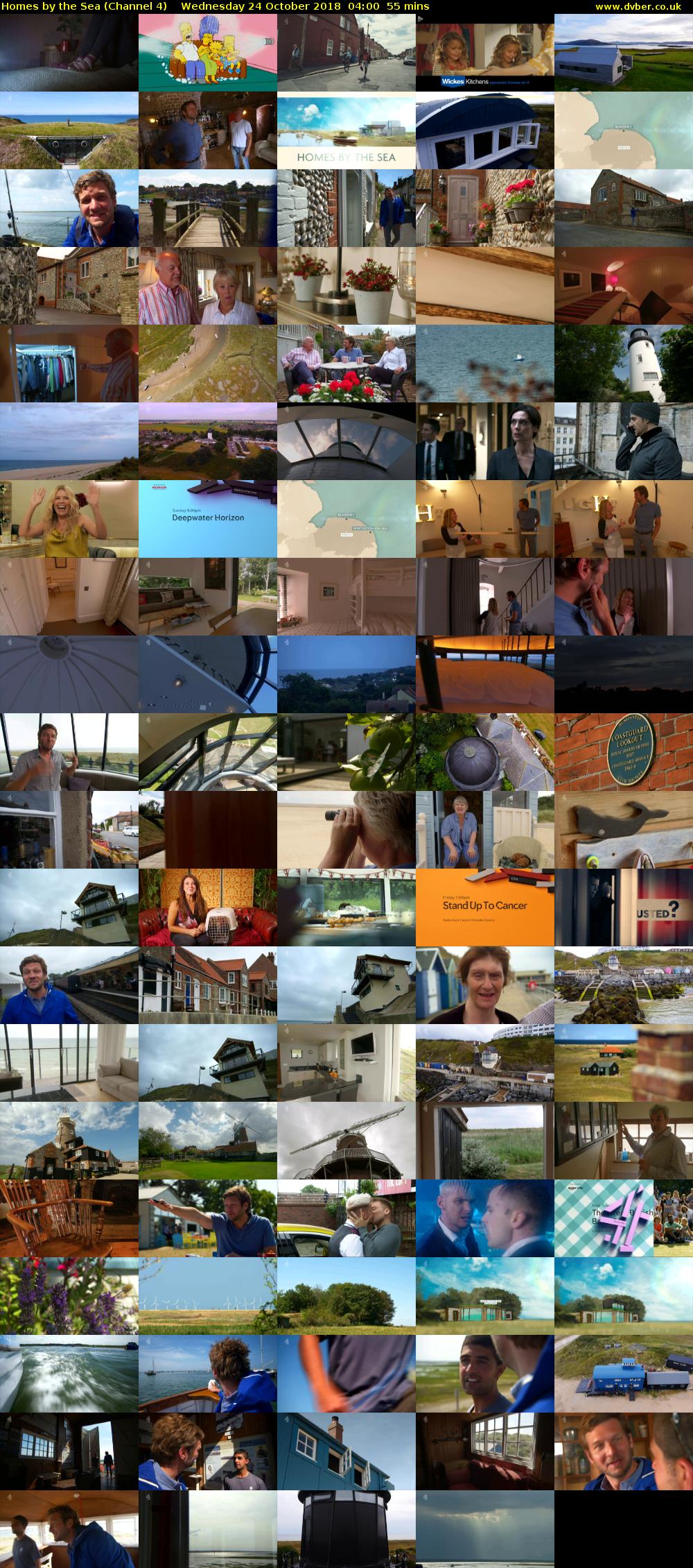 Homes by the Sea (Channel 4) Wednesday 24 October 2018 04:00 - 04:55