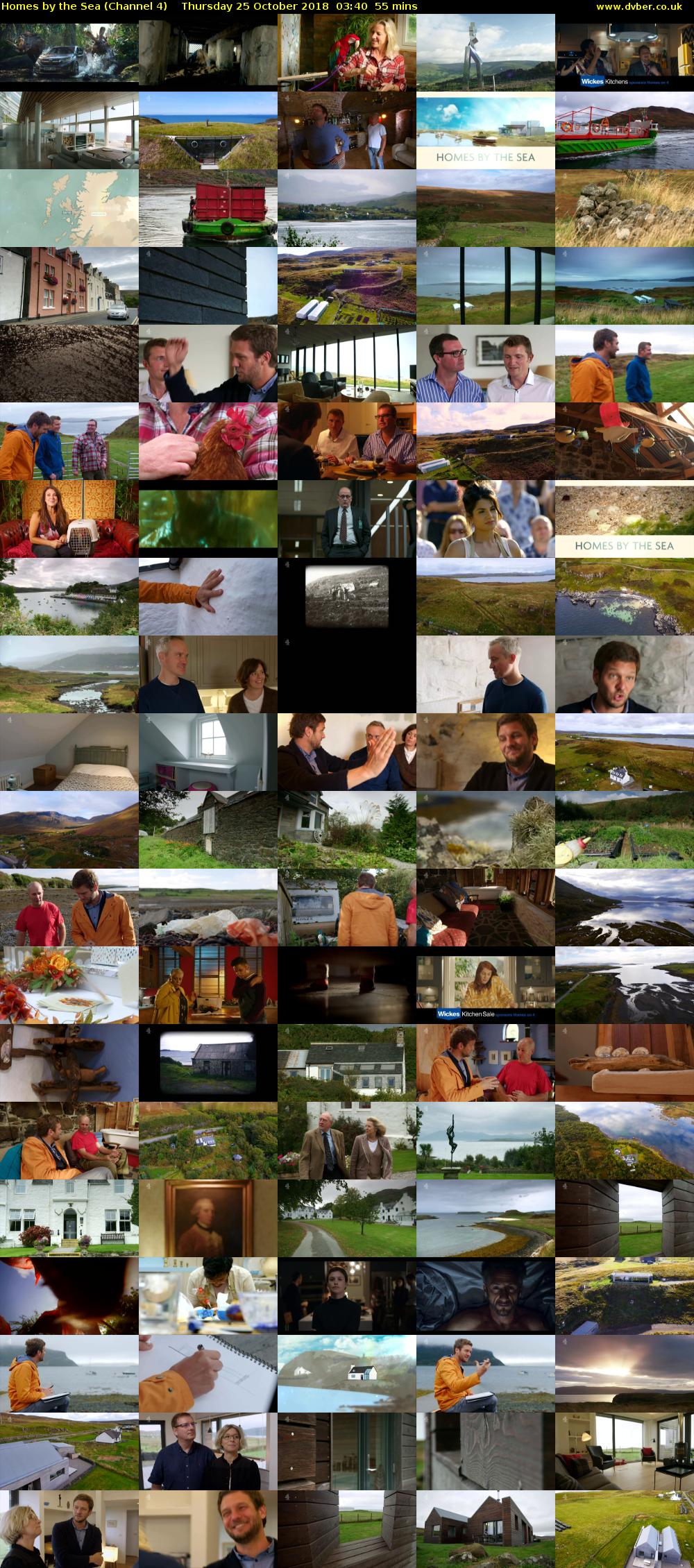 Homes by the Sea (Channel 4) Thursday 25 October 2018 03:40 - 04:35