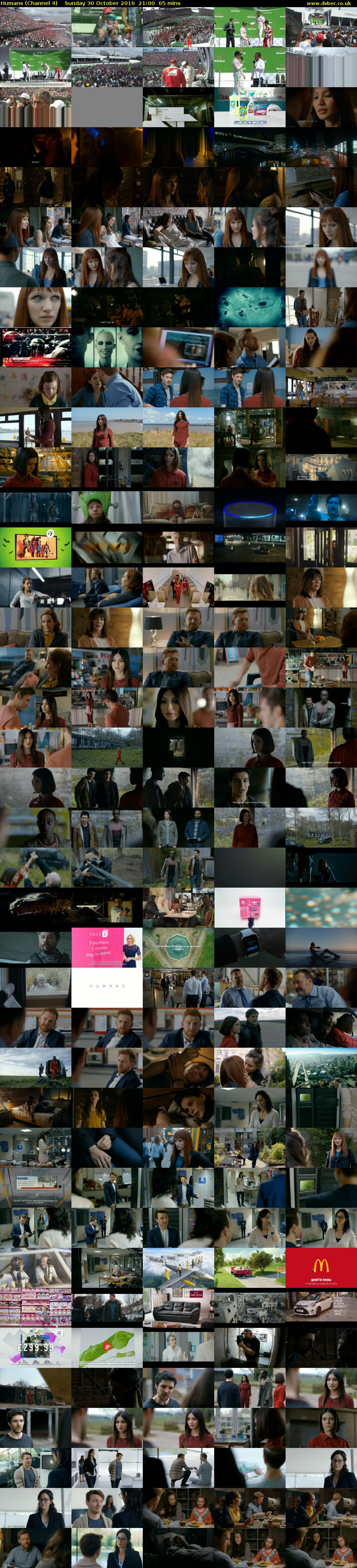 Humans (Channel 4) Sunday 30 October 2016 21:00 - 22:05
