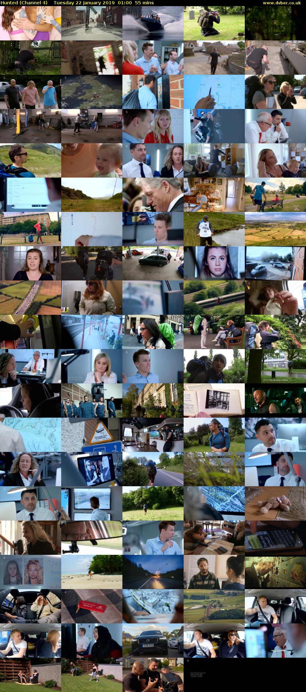 Hunted (Channel 4) Tuesday 22 January 2019 01:00 - 01:55