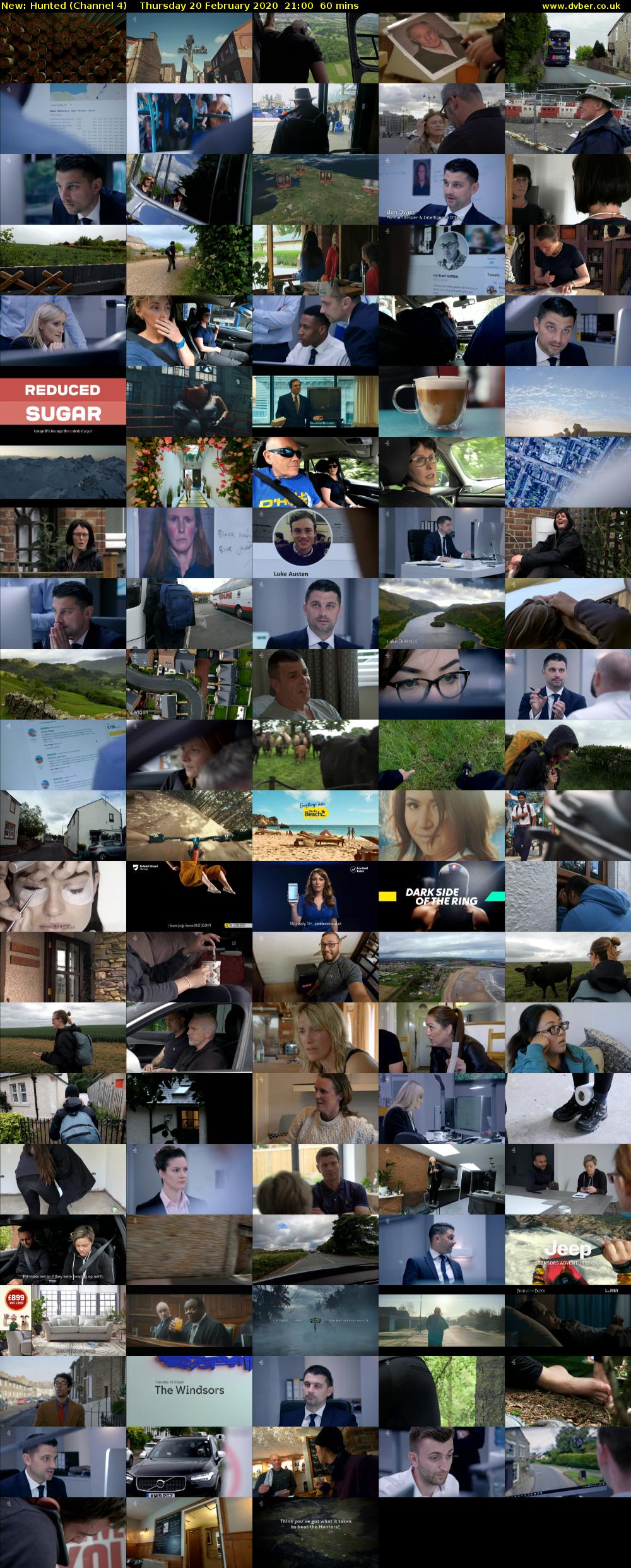 Hunted (Channel 4) Thursday 20 February 2020 21:00 - 22:00