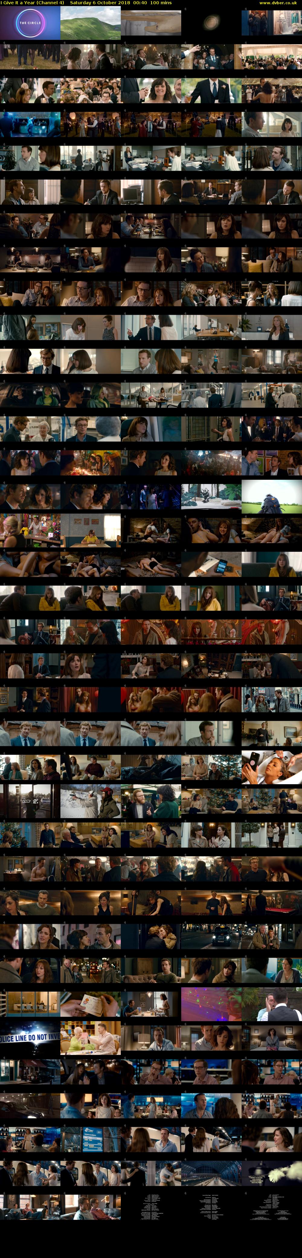 I Give It a Year (Channel 4) Saturday 6 October 2018 00:40 - 02:20