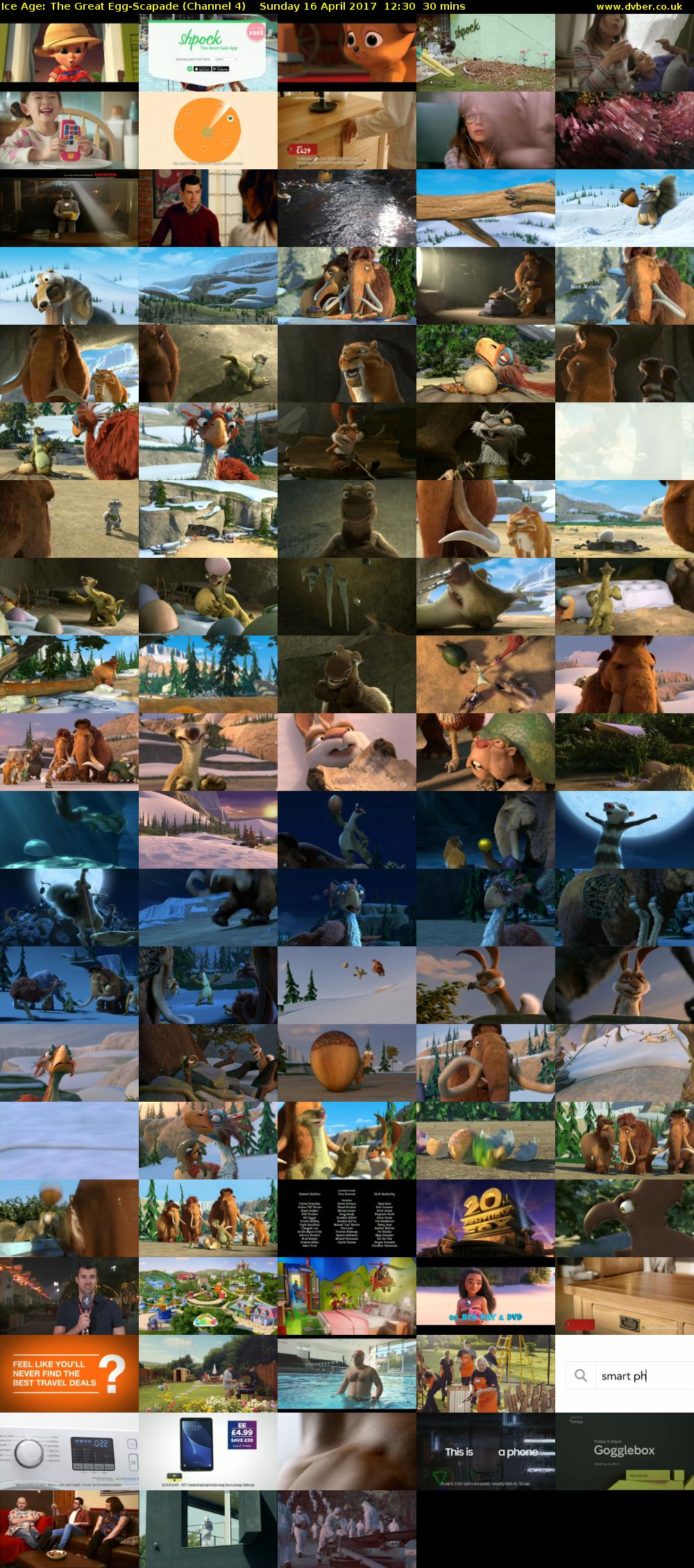 Ice Age: The Great Egg-Scapade (Channel 4) Sunday 16 April 2017 12:30 - 13:00