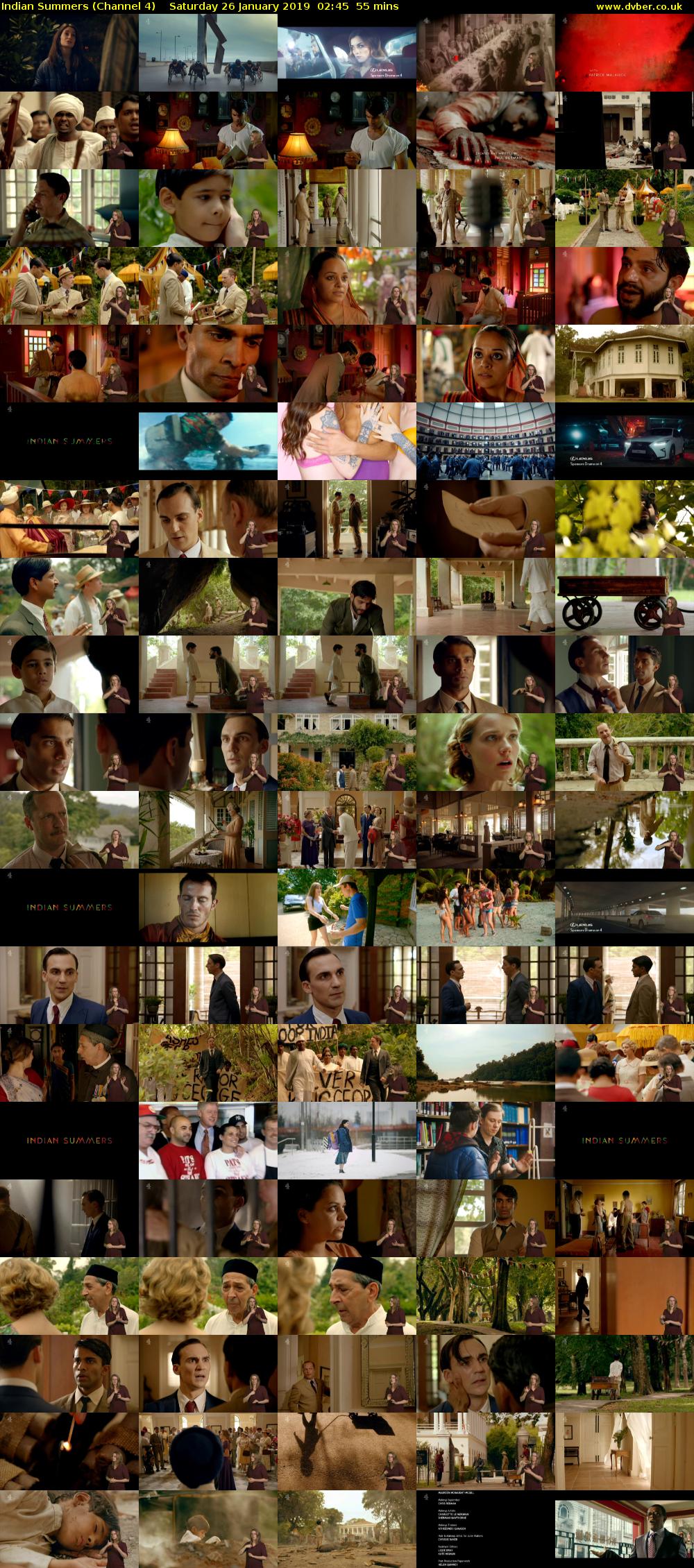 Indian Summers (Channel 4) Saturday 26 January 2019 02:45 - 03:40