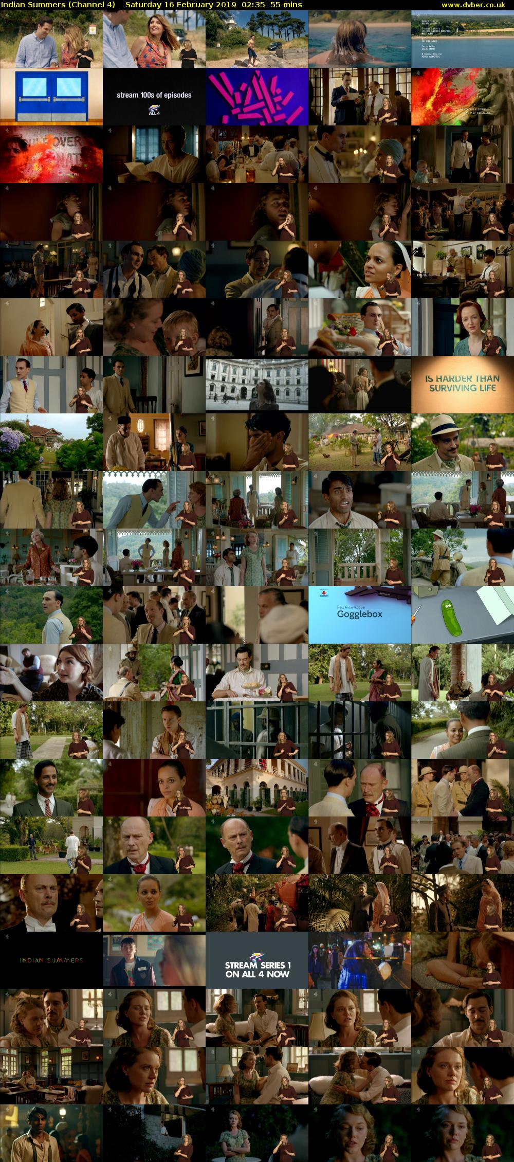 Indian Summers (Channel 4) Saturday 16 February 2019 02:35 - 03:30