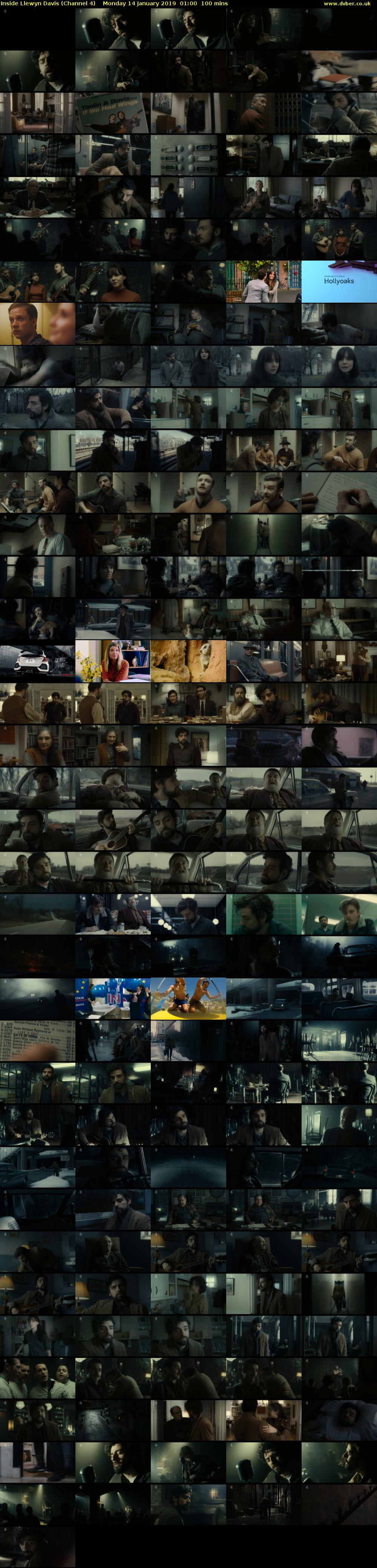 Inside Llewyn Davis (Channel 4) Monday 14 January 2019 01:00 - 02:40