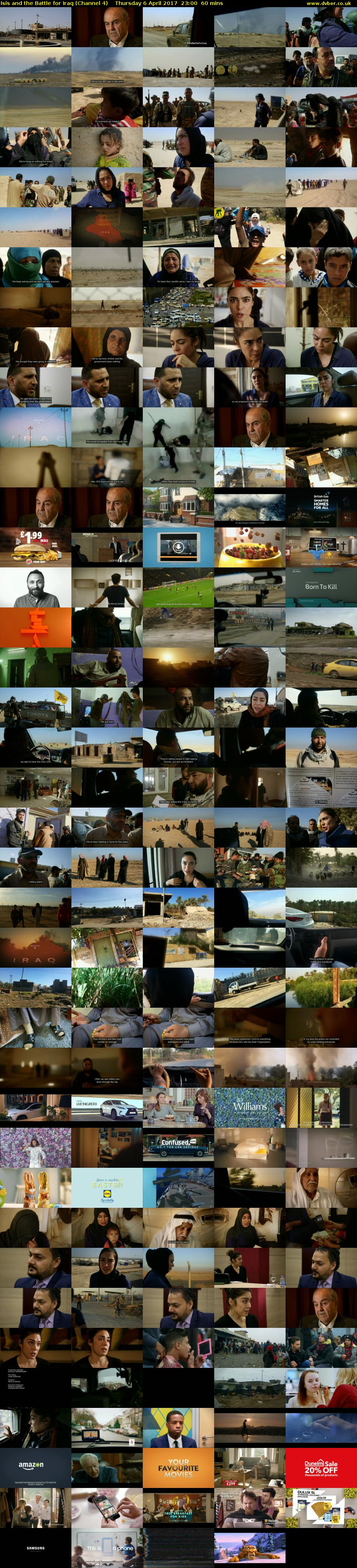 Isis and the Battle for Iraq (Channel 4) Thursday 6 April 2017 23:00 - 00:00